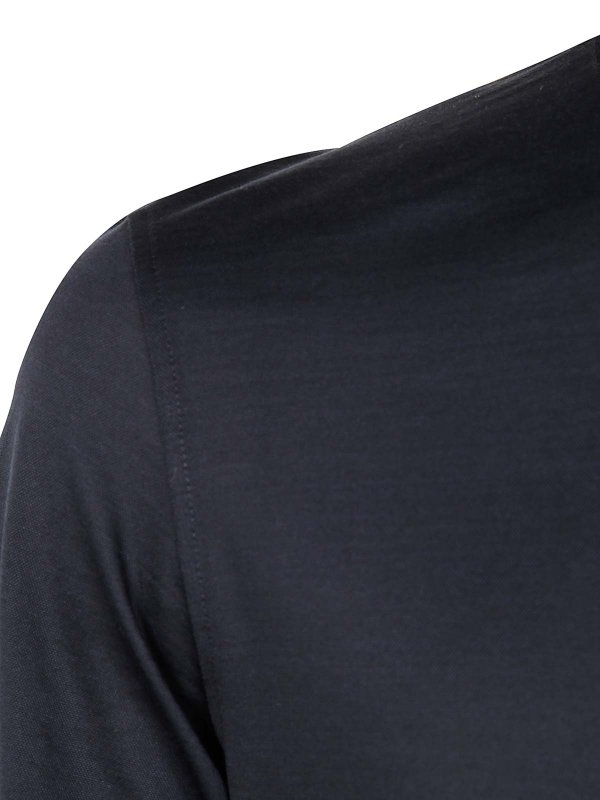 The Best Shops ZEGNA: Camisetas - Camiseta - Azul