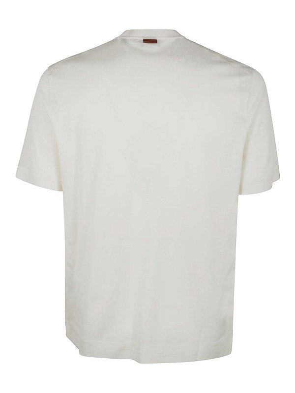 ZEGNA: Camisetas online - Camiseta - Blanco