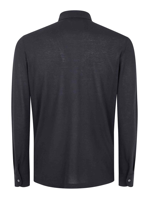 ZANONE: polo shirts online - Long Sleeves Polo Shirt