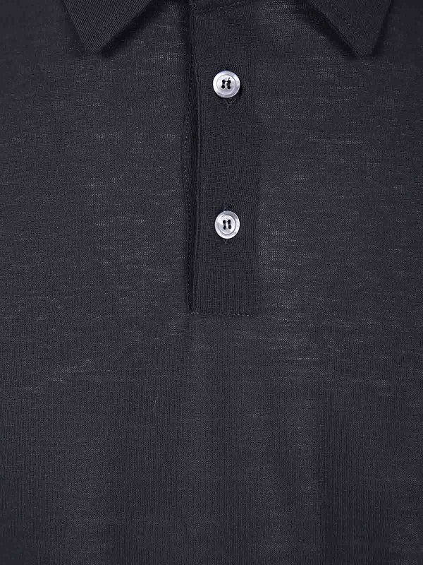 The Best Shops ZANONE: polo shirts - Long Sleeves Polo Shirt