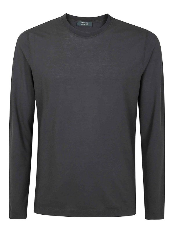 ZANONE: Tシャツ - Tシャツ - 緑