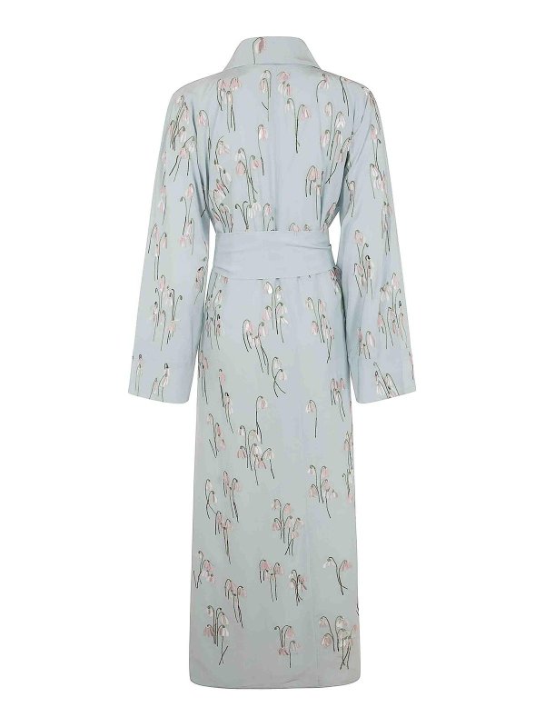 BERNADETTE: Knielange Kleider online - Knielanges Kleid - Blau