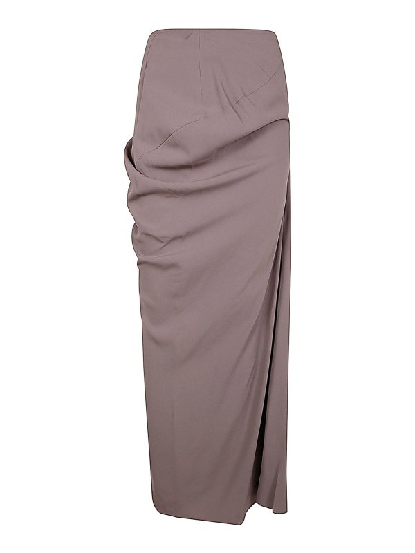 DRIES VAN NOTEN: ニーレングススカート＆ミディ丈 - 膝丈/ミディスカート - ピンク