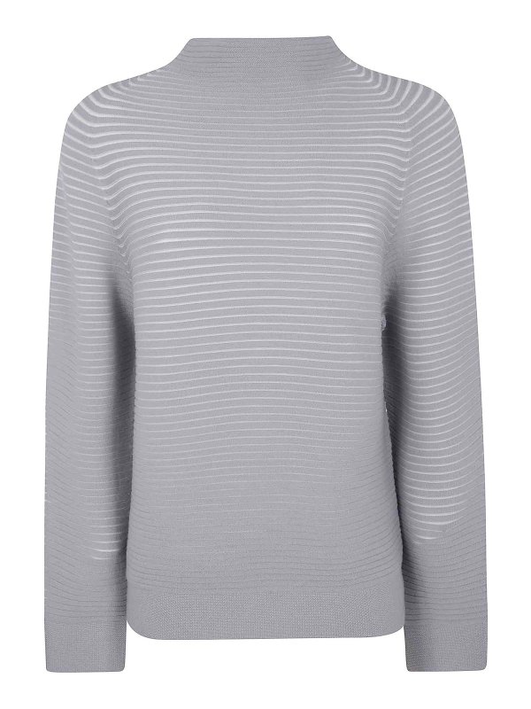PLEATS PLEASE ISSEY MIYAKE: Tops y camisetas sin mangas - Top - Gris