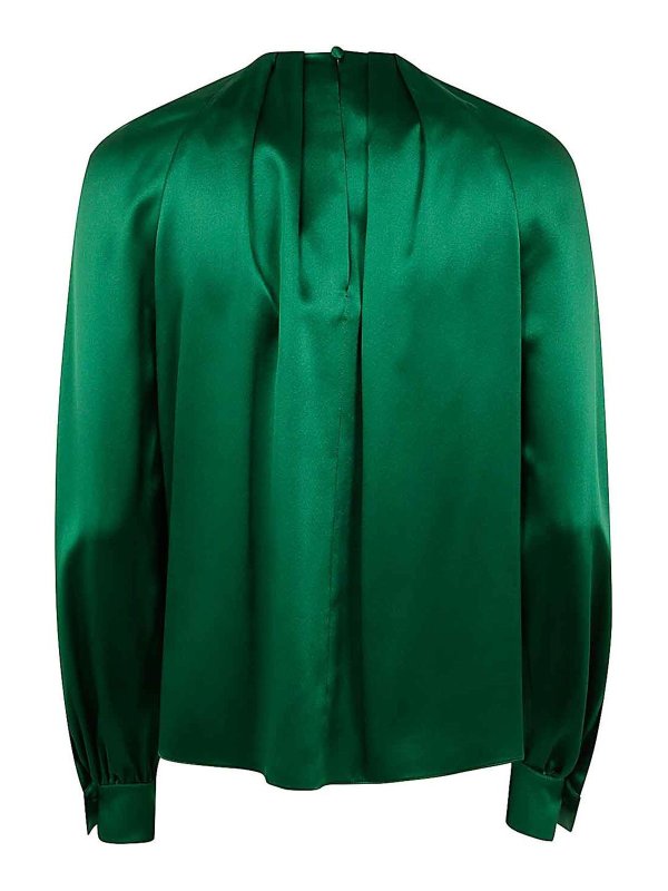Max Mara: blouses online - Key Blouse Round Neck