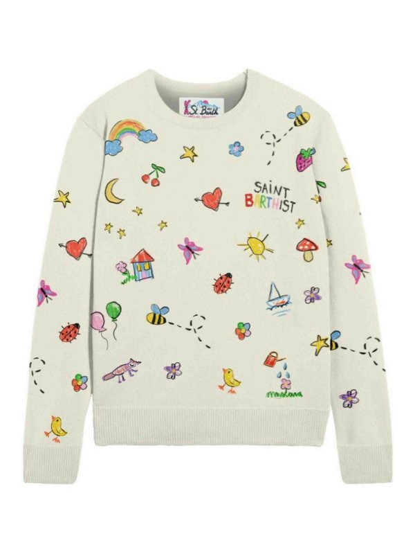 MC2 SAINT BARTH: スウェット＆セーター - スウェットシャツ/セーター - 白