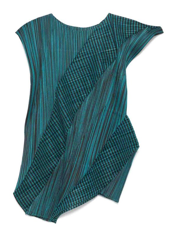 PLEATS PLEASE ISSEY MIYAKE: シャツ online - シャツ - ブルー