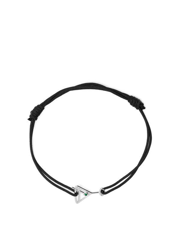 ALIITA: Bracelets & Bangles - Martini Esmeralda Cord Bracelet