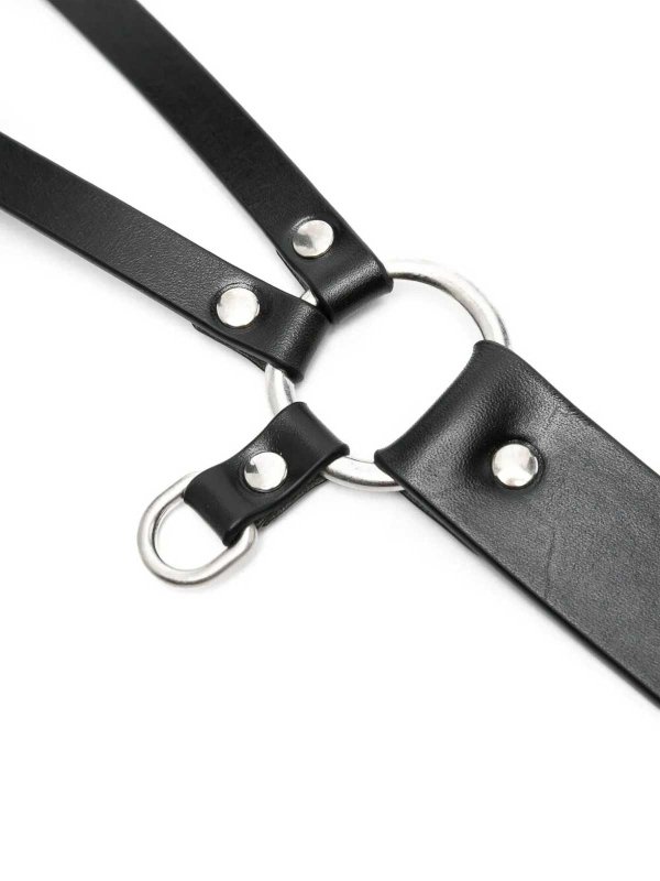 ANN DEMEULEMEESTER: belts online - Monna 35Cm Belt With Double Rings
