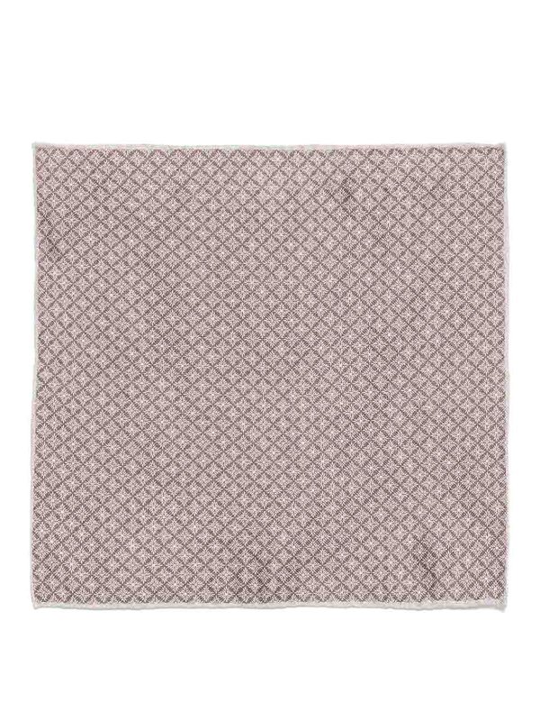 BRUNELLO CUCINELLI: ネクタイ＆蝶ネクタイ - ネクタイ - ブラウン