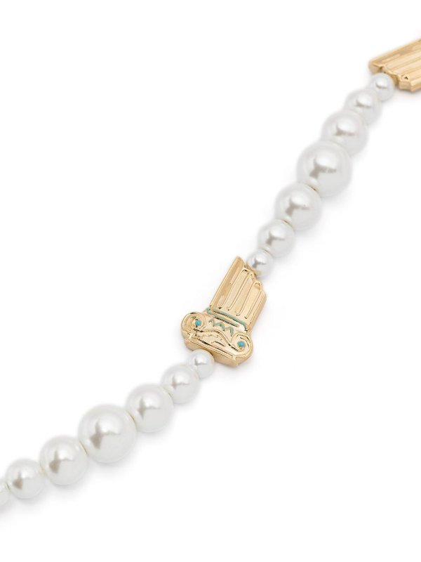 CASABLANCA: Necklaces & Chokers online - Gradient Pearl Column Necklace
