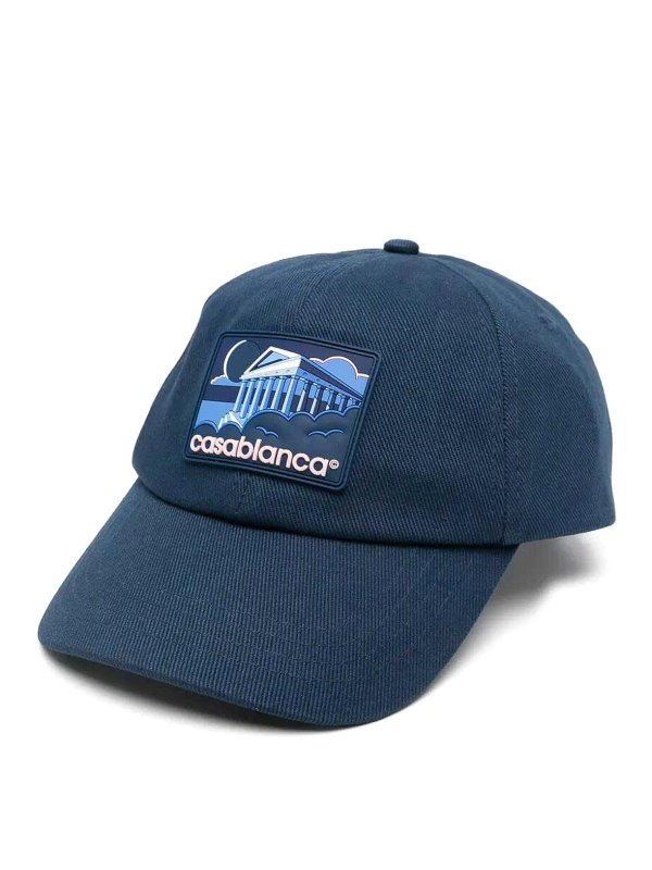 CASABLANCA: Hüte - Hut - Blau