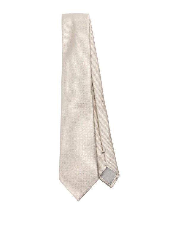 GIORGIO ARMANI: Corbatas y pajaritas - Corbata - Gris