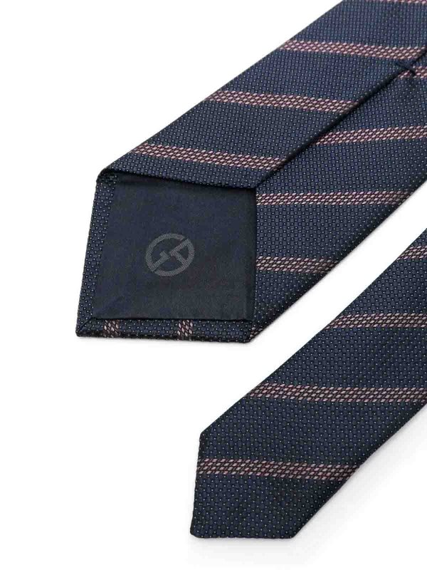 GIORGIO ARMANI: Corbatas y pajaritas online - Corbata - Azul