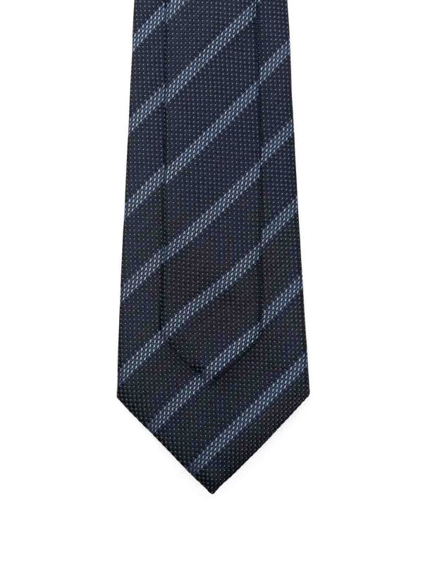 GIORGIO ARMANI: Corbatas y pajaritas online - Corbata - Azul