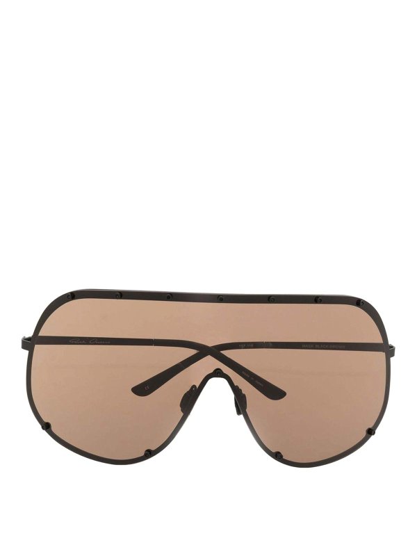 RICK OWENS: Gafas de sol - Gafas De Sol - Negro