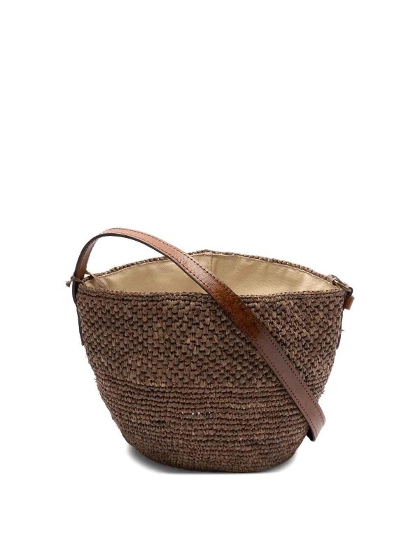 IBELIV: クロスボディバッグ - クロスボディバッグ - ブラウン