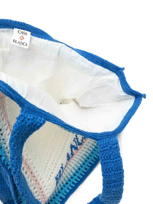 The Best Shops CASABLANCA: トートバッグ - トートバッグ - ブルー