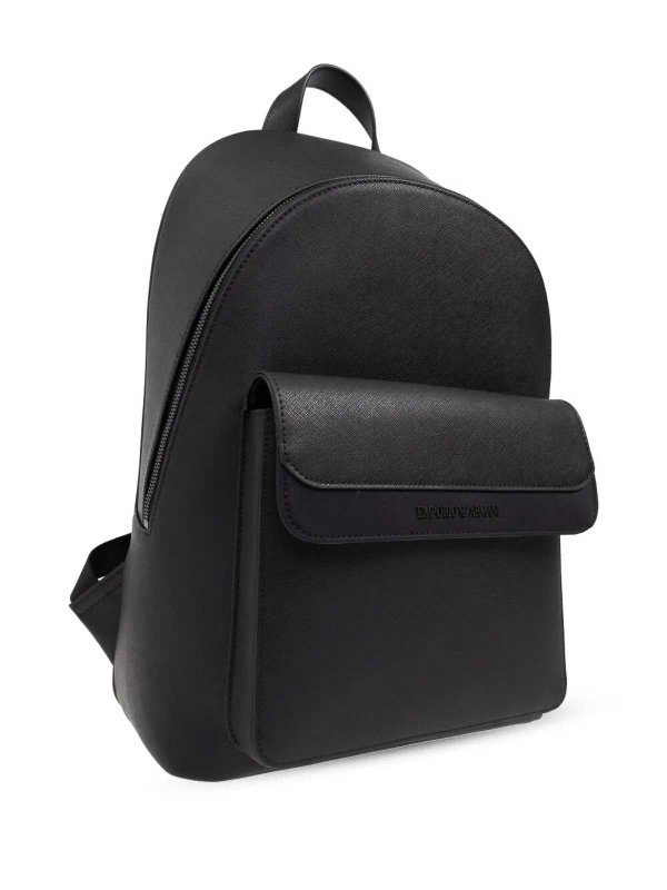 EMPORIO ARMANI: バックパック online - バックパック - 黒