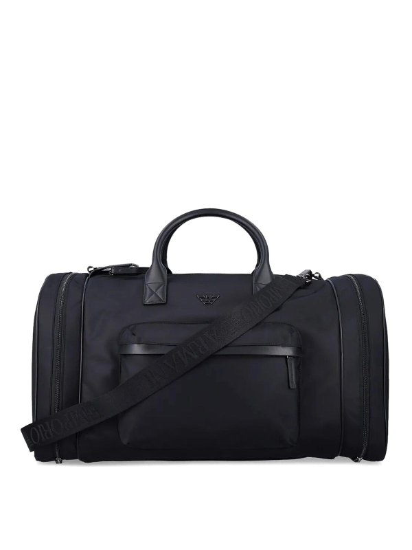EMPORIO ARMANI: スーツケース＆旅行鞄 - 旅行鞄 - 黒