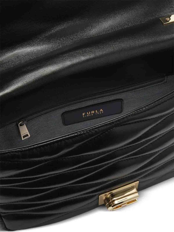 クロスボディバッグ - 黒 shop online: FURLA