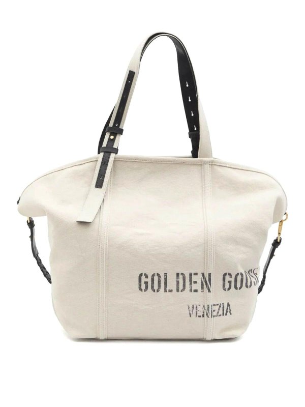 GOLDEN GOOSE: totes bags - Printed tote