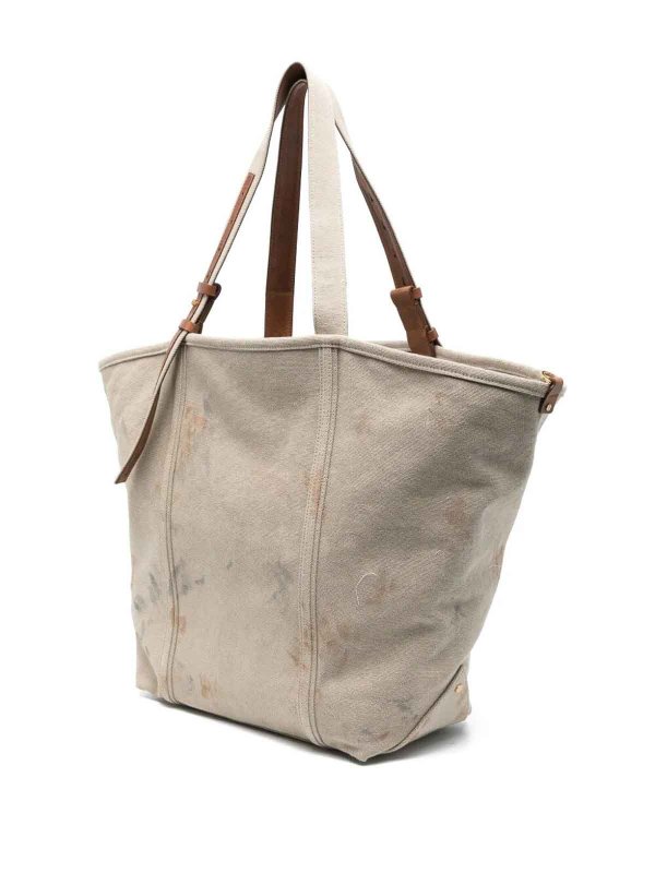 トートバッグ - ヌードカラー shop online: GOLDEN GOOSE