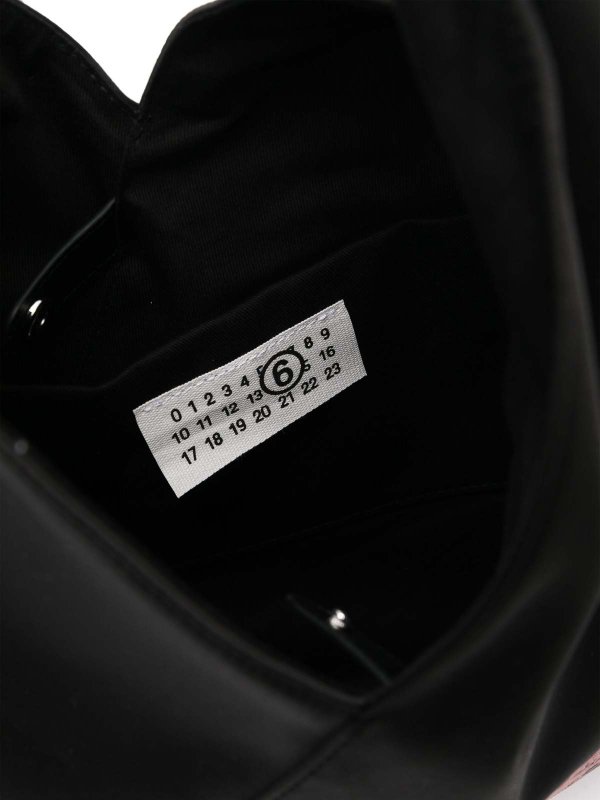 トートバッグ - 黒 shop online: MM6 MAISON MARGIELA
