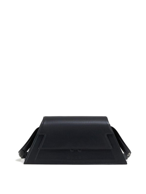 Marni: ショルダーバッグ - ショルダーバッグ - 黒