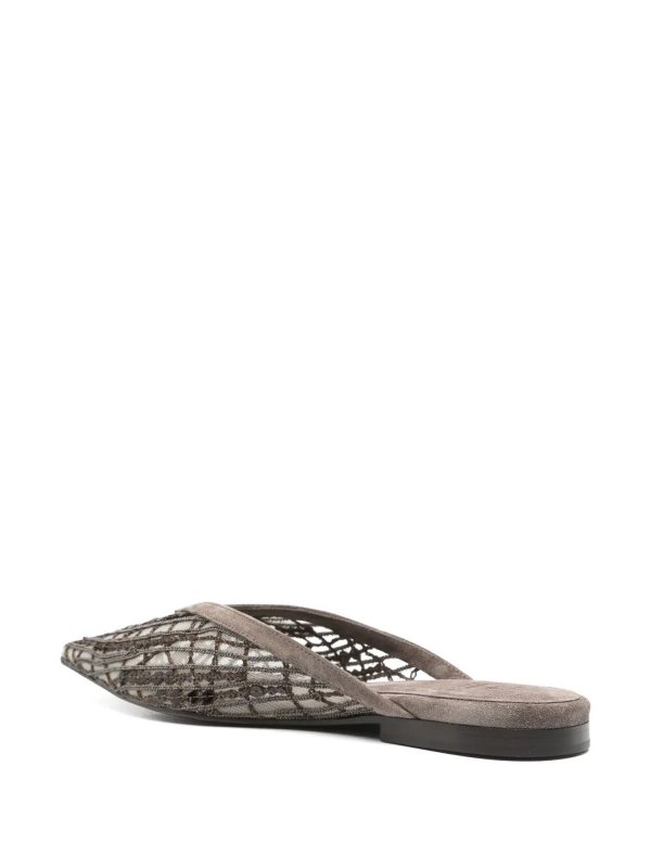 BRUNELLO CUCINELLI: classic shoes online - Flat Ballet Shoes