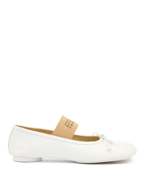 MM6 MAISON MARGIELA: Ballerinas - Ballerinas - Weiß