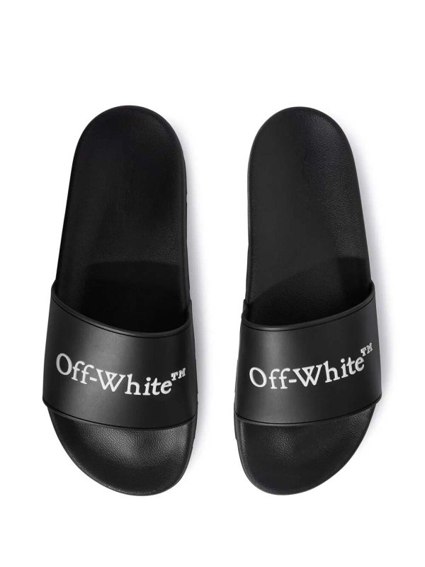 Off-White サンダル - 黒 - ブラック | OMIU002C99MAT0011001