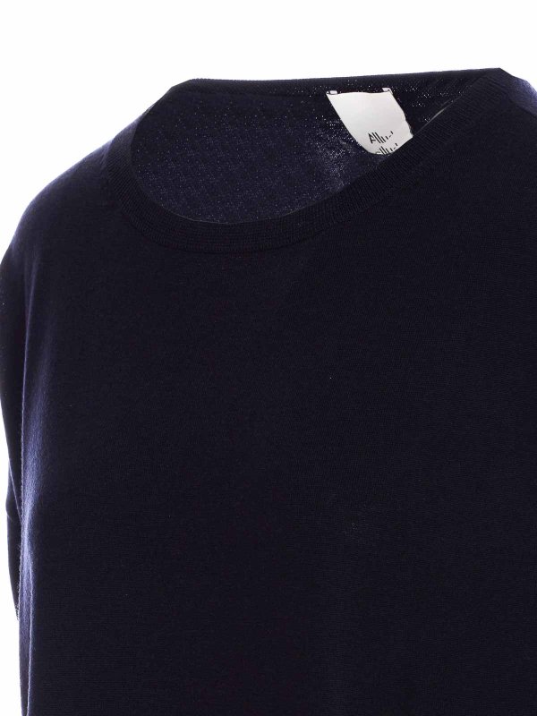 The Best Shops ALLUDE: Pull col rond - Pull Col Rond - Noir