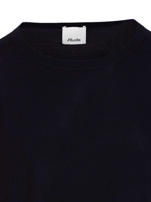 Pull Col Rond - Noir shop online: ALLUDE