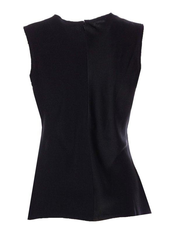AMI PARIS: Tops & Tank tops online - Black top