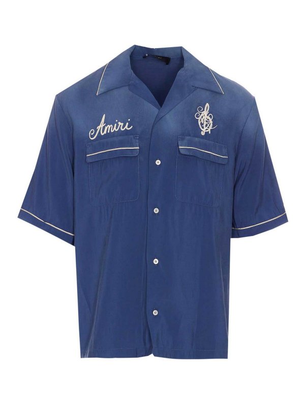 AMIRI: Hemden - Hemd - Blau