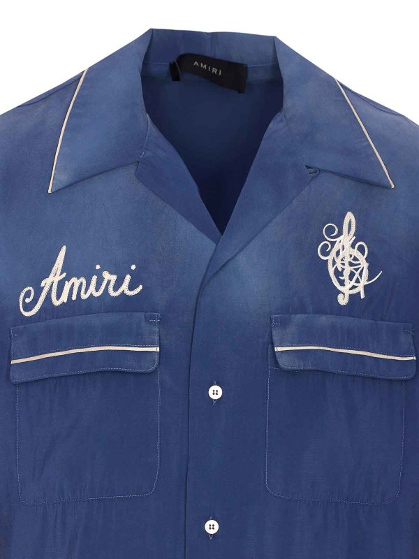 Hemd - Blau shop online: AMIRI