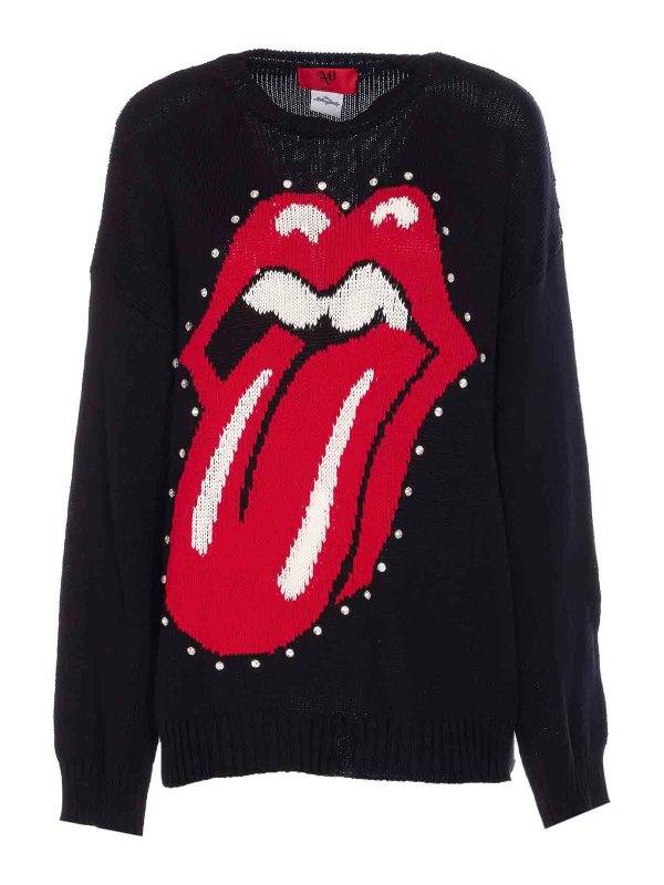 ANIYE BY: maglia collo rotondo - Pullover rotolante nero