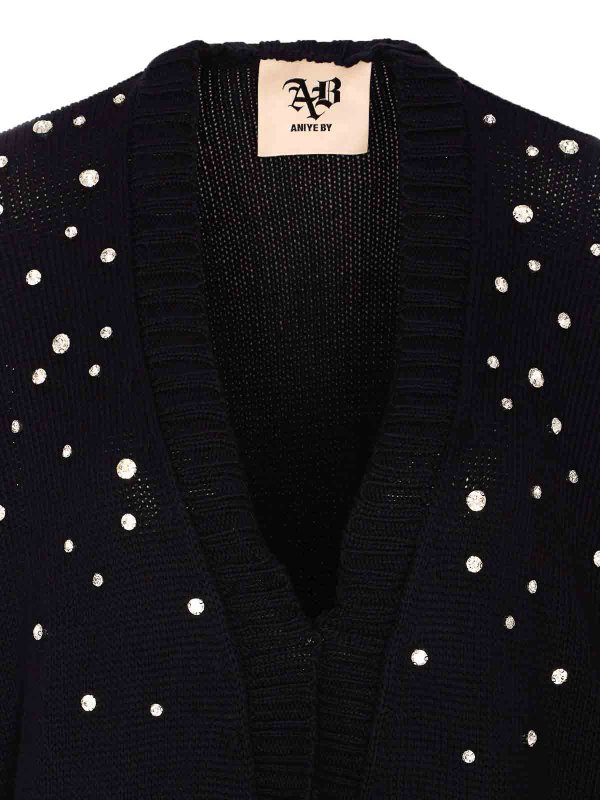 カーディガン - 黒 shop online: ANIYE BY