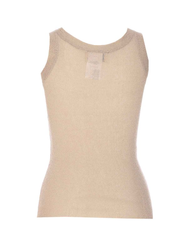 トップ/タンクトップ - ベージュ shop online: ANIYE BY