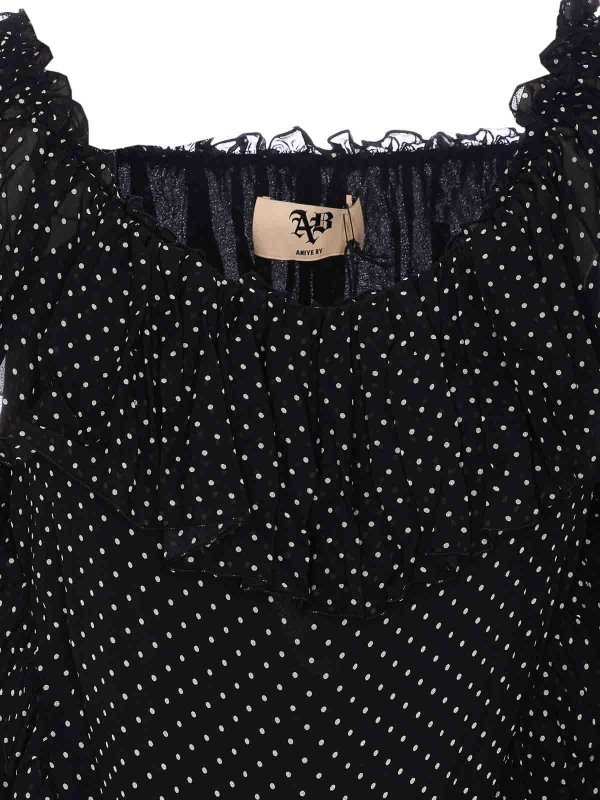 Knielanges Kleid - Schwarz shop online: ANIYE BY