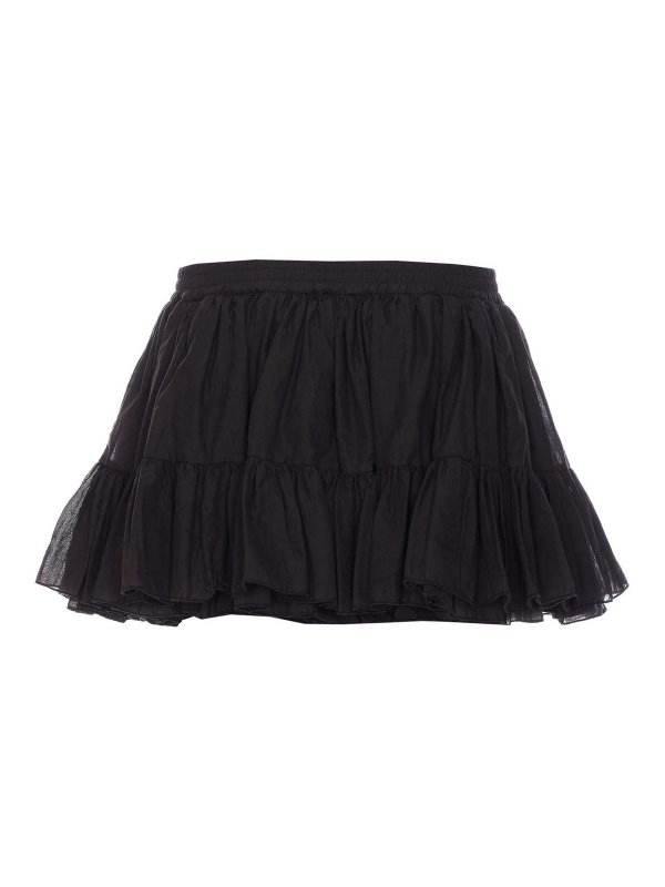 ANIYE BY: mini skirts online - Black Zena Skirt