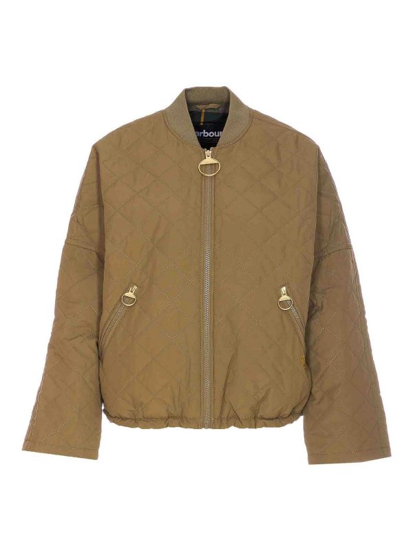 BARBOUR: giacche casual - Giacca verde emlyn