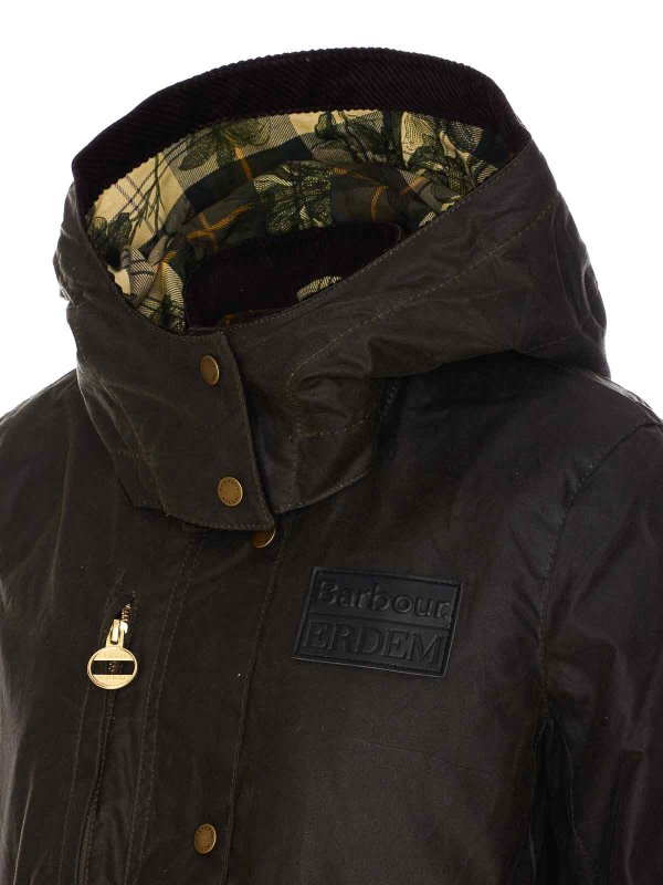 The Best Shops BARBOUR: casual jackets - Green Dhalia Jacket