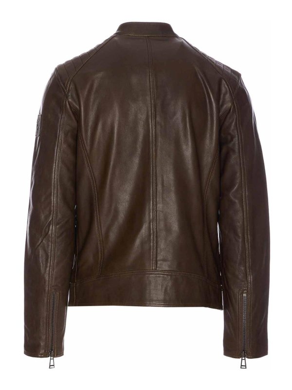 BELSTAFF: Lederjacken online - Lederjacke - Braun