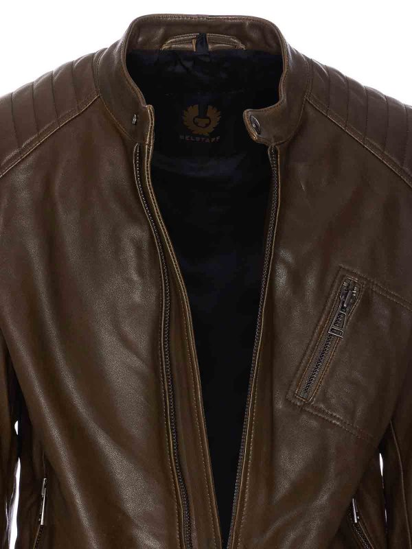 Lederjacke - Braun shop online: BELSTAFF
