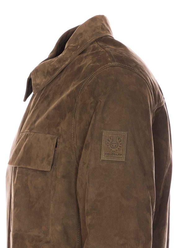 The Best Shops BELSTAFF: レザージャケット - レザージャケット - 緑