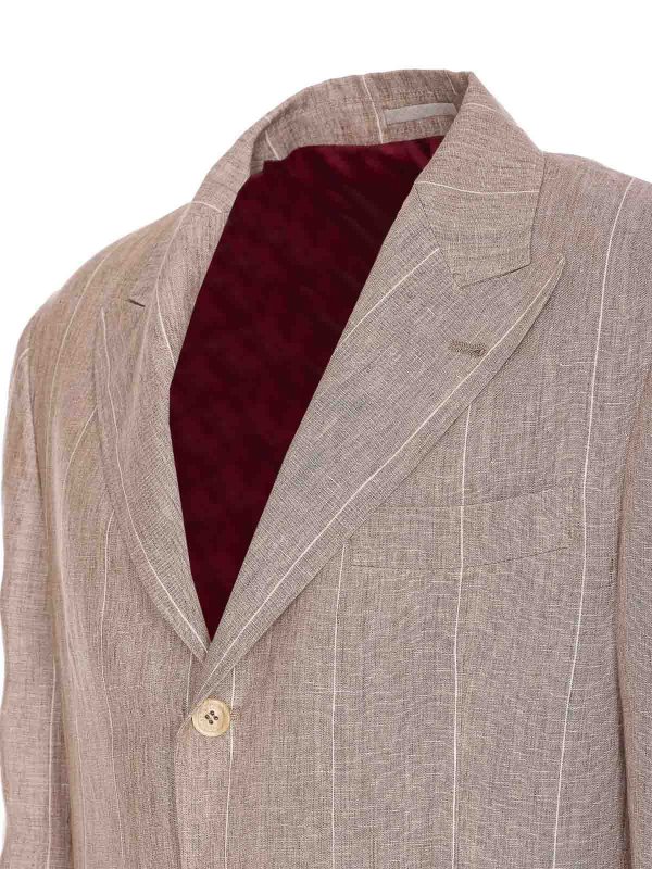 The Best Shops BRUNELLO CUCINELLI: ブレザー - ブレザー - ベージュ