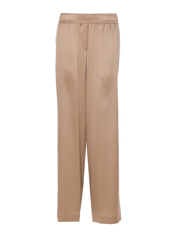 BRUNELLO CUCINELLI: カジュアルトラウザー - カジュアルパンツ - ベージュ