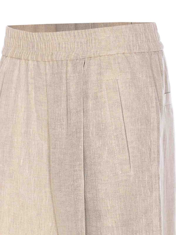 The Best Shops BRUNELLO CUCINELLI: カジュアルトラウザー - カジュアルパンツ - ベージュ